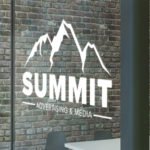 White Window Decals - Custom Shape