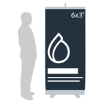 6 x 3 feet Standees